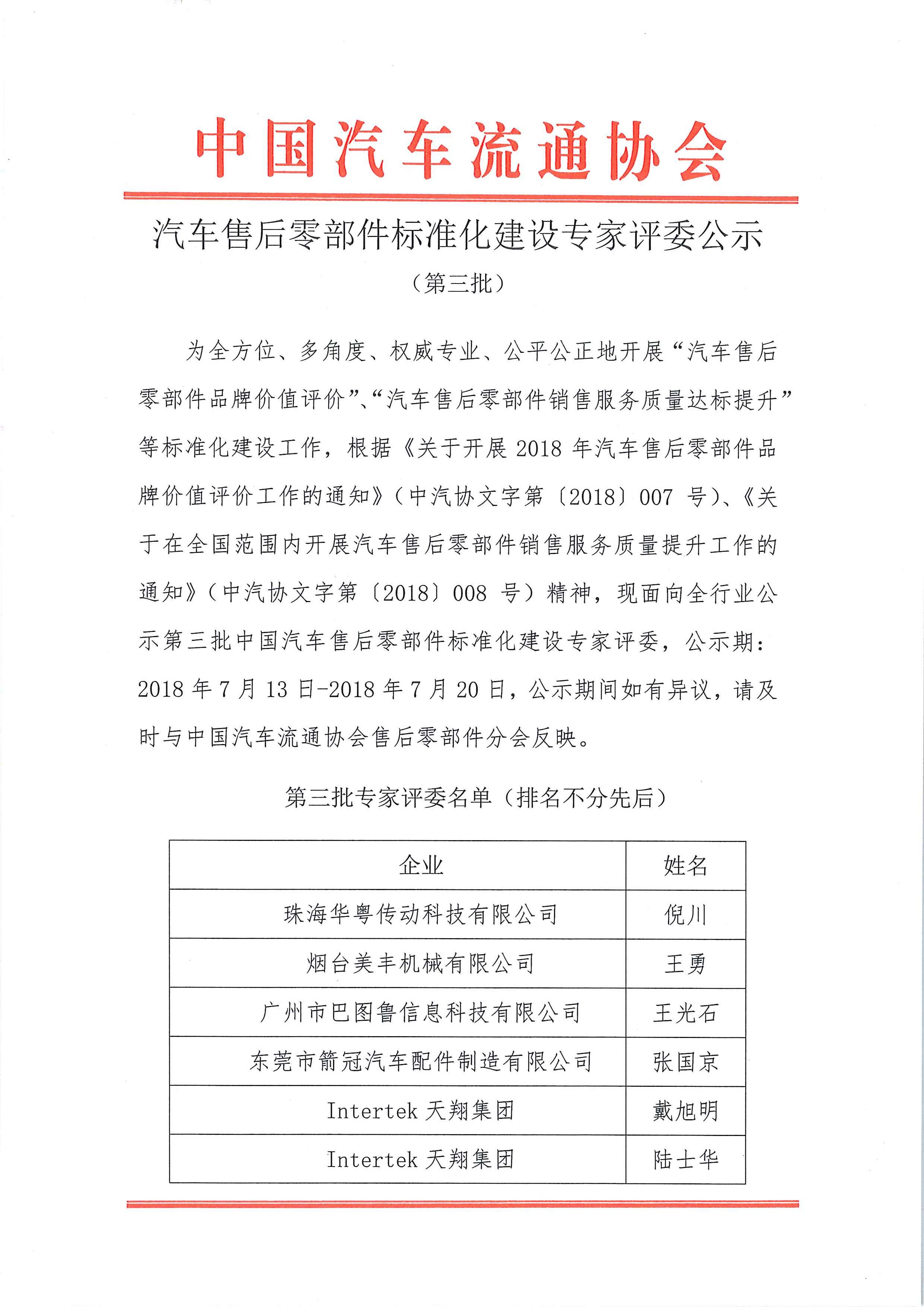 汽车售后零部件标准化建设专家公示（第三批）_页面_1.jpg